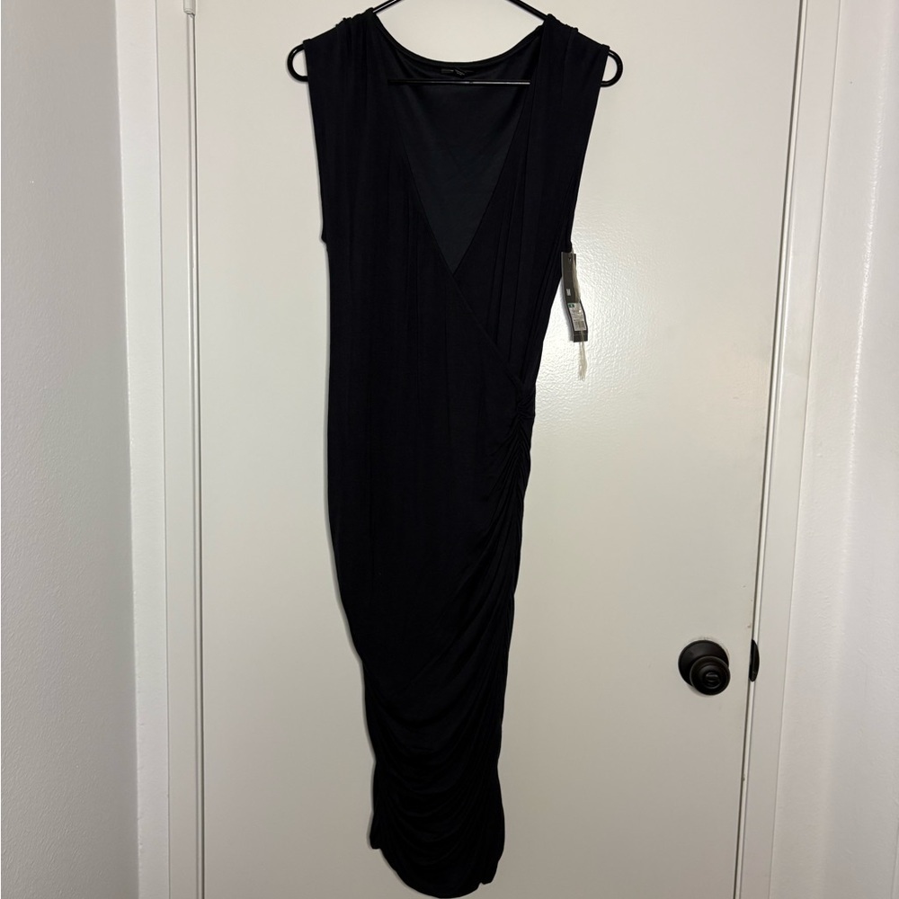 Mossimo Supply Co Black Sleeveless Bodycon Maxi Dress - Picture 2 of 2